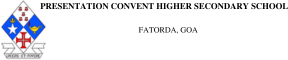 PRESENTATION CONVENT HIGHER SECONDARY SCHOOL